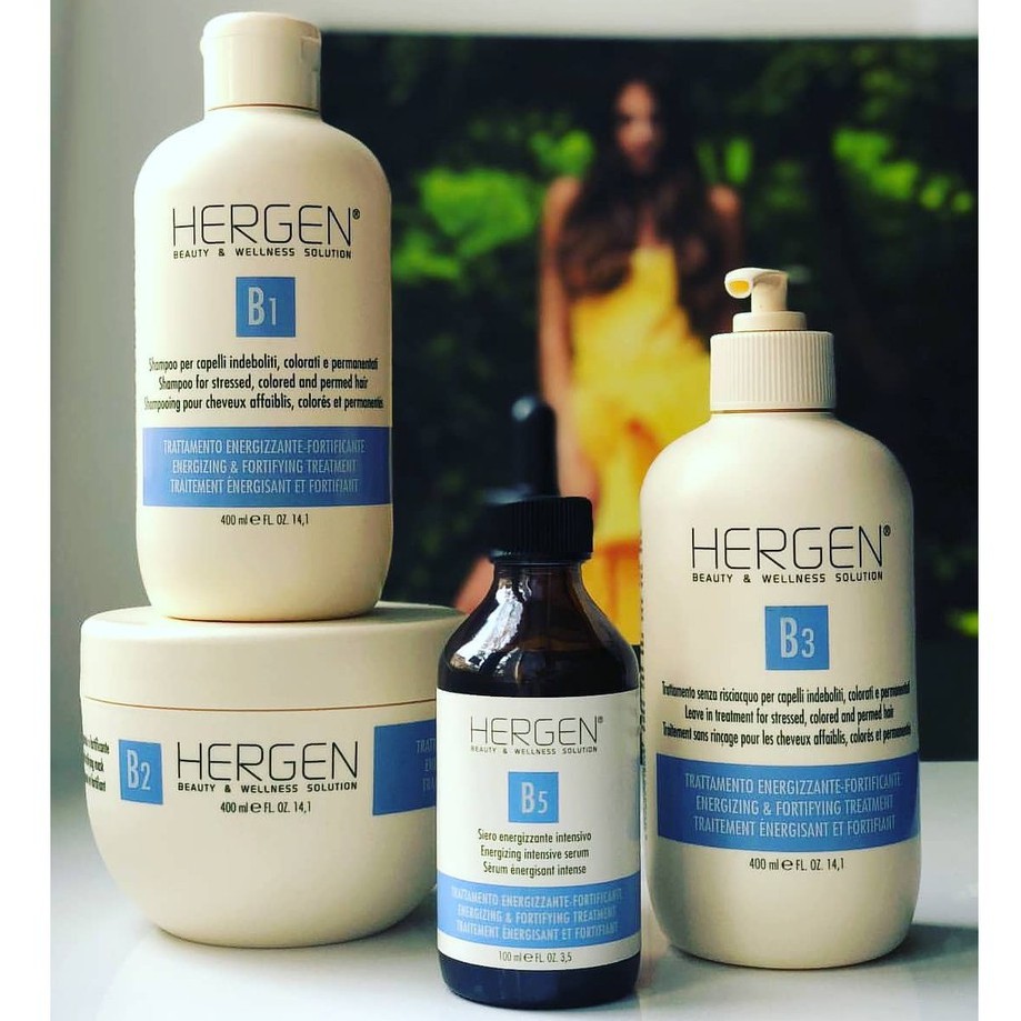 Dầu gội cho tóc yếu do sử dụng hóa chất Bes Hergen B1 For Stressed Shampoo 400ml
