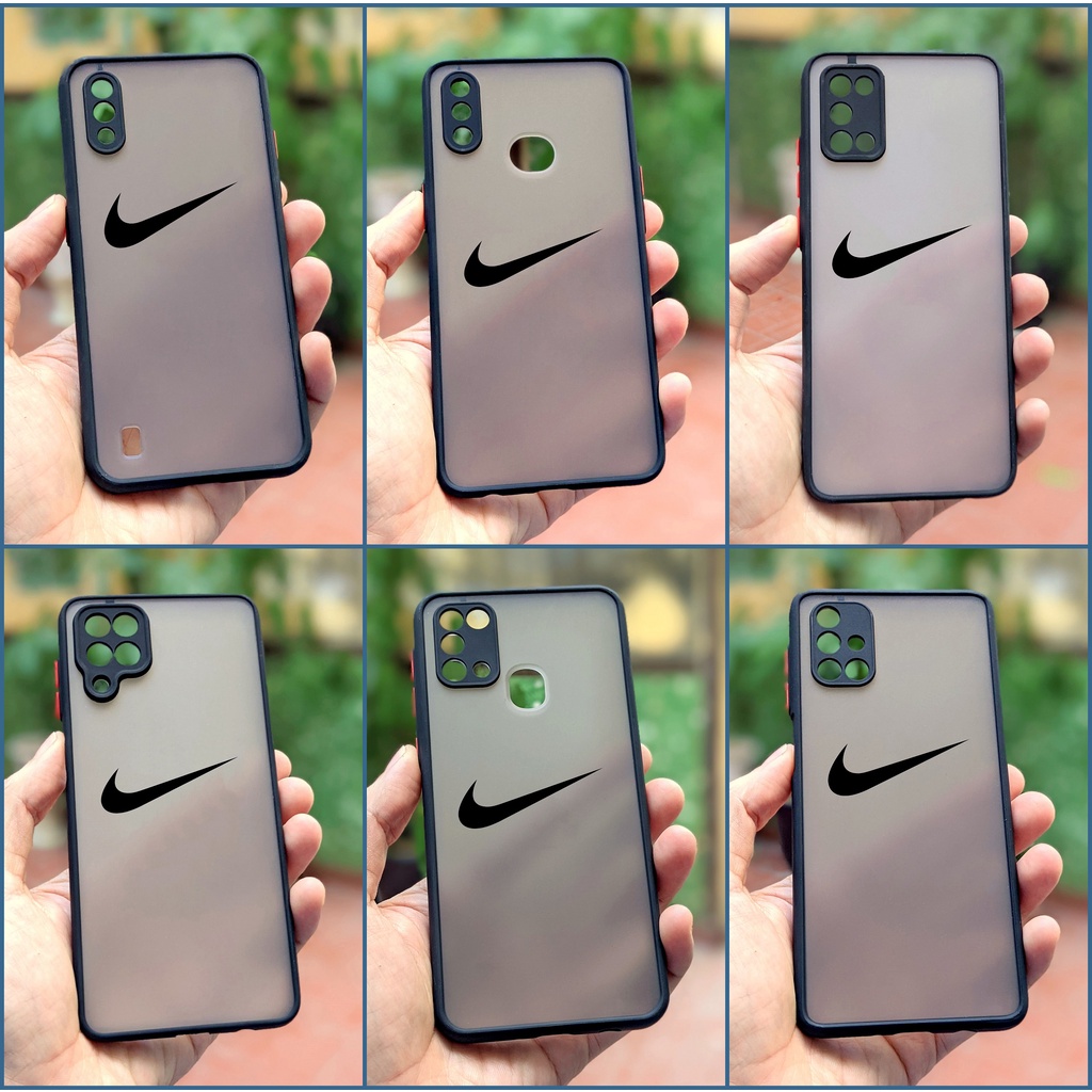 Ốp Lưng Viền Dẻo Hình Nike, Bảo Vệ Camera SAMSUNG M01/M01s/M02/M02s/M10s/M11/M12/M20/M21s/M22/M30s/M31/M31S/M32/M51