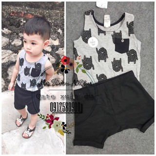 Set bộ ba lỗ bé trai