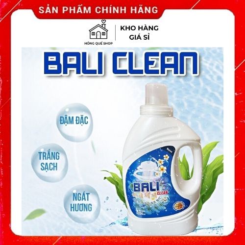 [2 TRONG 1] Nước Giặt Bali 3.2L