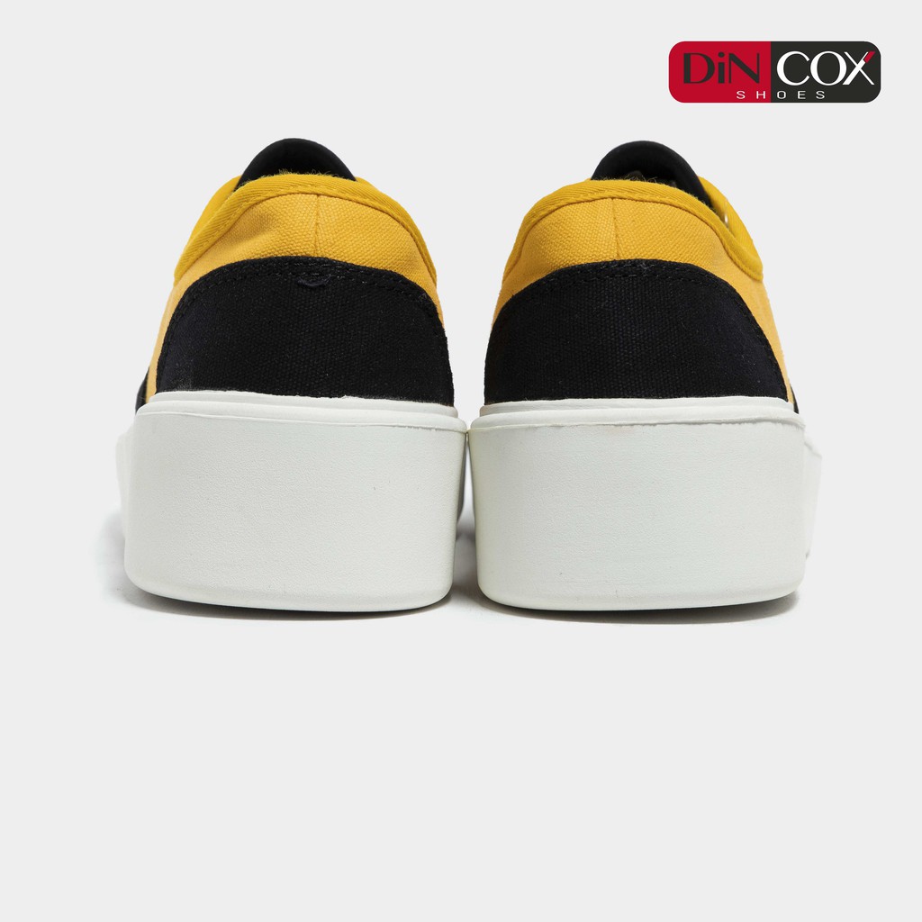 Giày Sneaker Nam/Nữ Dincox D23 Black/Yellow