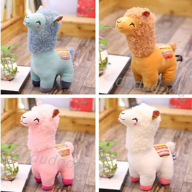 đồ chơi nhồi bông Hình Lạc Đà Alpaca 25cm