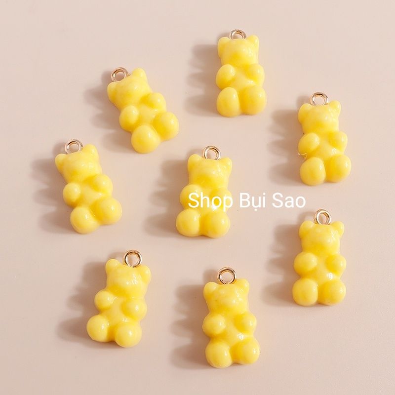 (Ver 06) Charm gấu kẹo dẻo/ Gummy Bear màu kẹo ngọt ngào