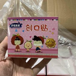 Băng dán vết thương hoạt hình 120 miếng
