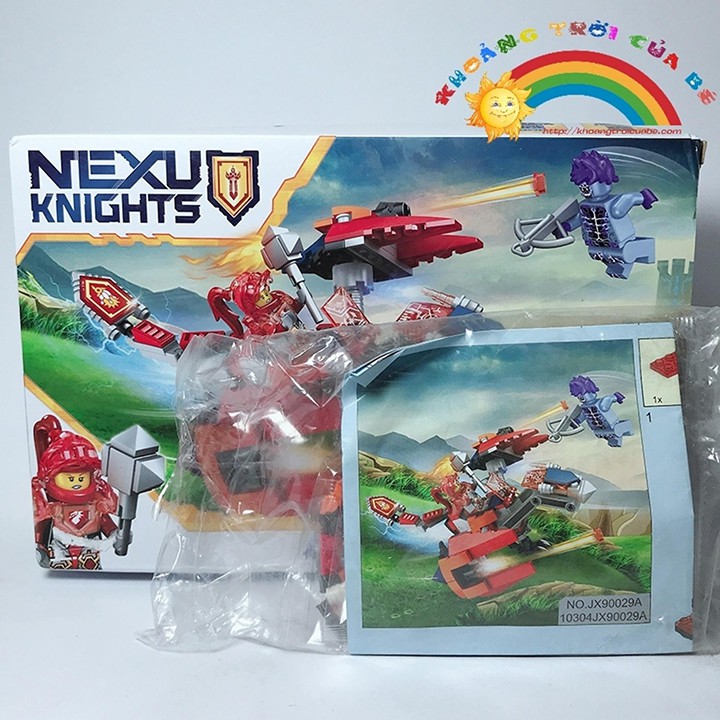 Đồ Chơi Xếp hình thông minh Nexo Knight JX90029A DB157 [SHIP TOÀN QUỐC]