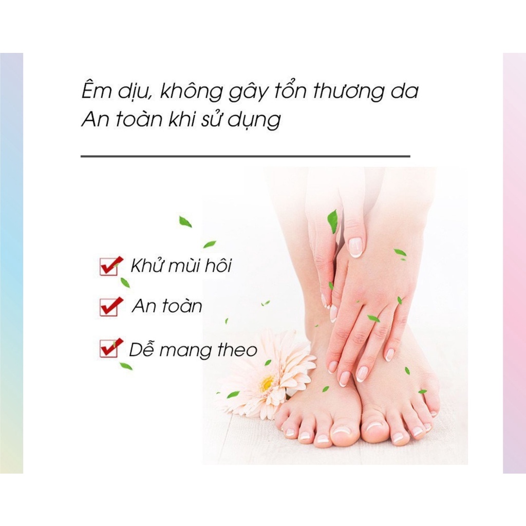 Chai xịt khử mùi hôi giày dép công nghệ nano hương thơm tự nhiên thơm giày lưu hương chống thối chân