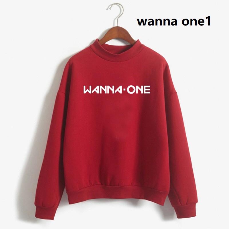 Áo Hoodie Dài Tay Cho Fan Nhóm Nhạc Got7 Wanna One Twice Blackpink Bts Exo 2018