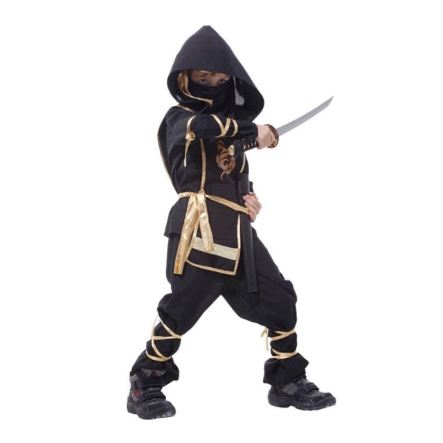 Bộ đồ hóa trang Ninja Rồng Naruto B-0100 cho bé trai chơi Halloween