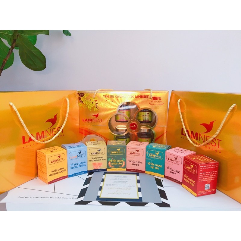 Yến sào 30% chưng sẵn - lốc 6 hủ quà biếu