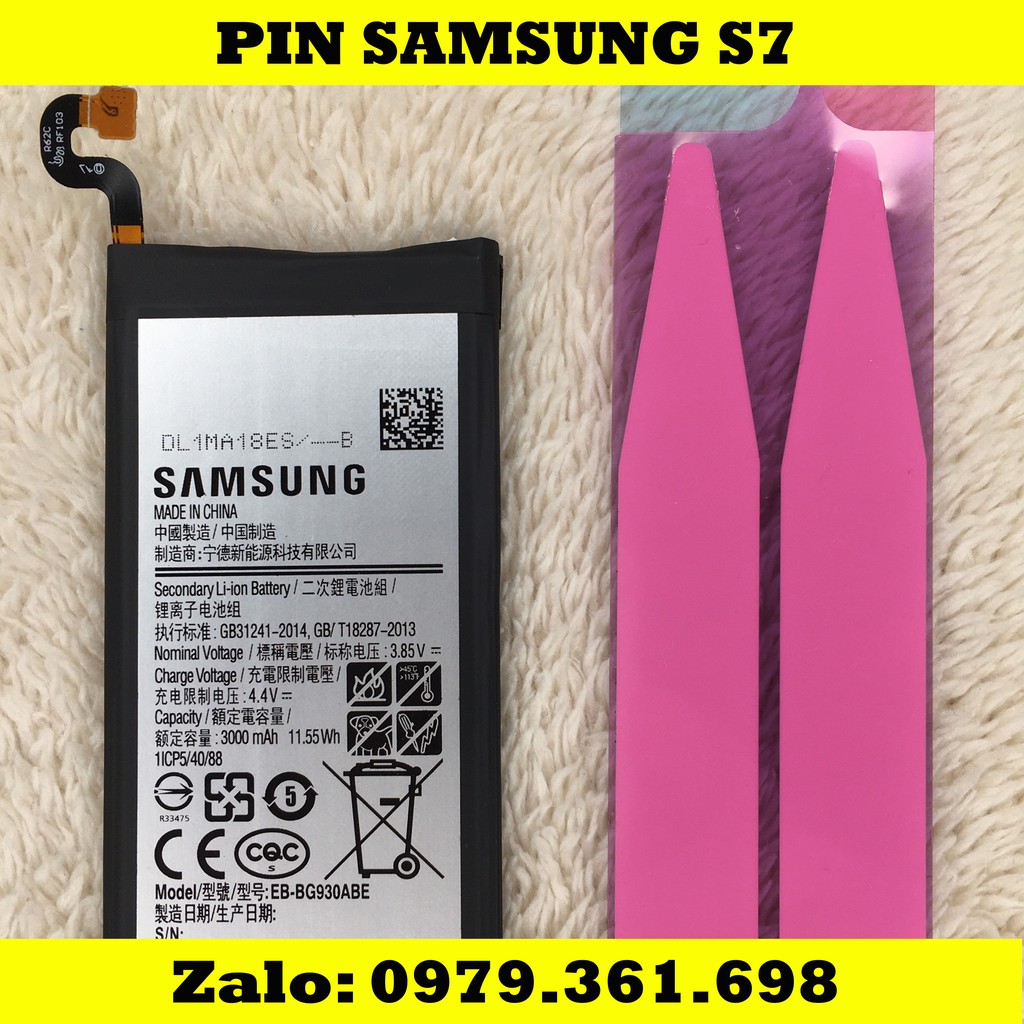 Pin Samsung S7 ( G930 ) -  Hàng new ( bảo hành 3 tháng )