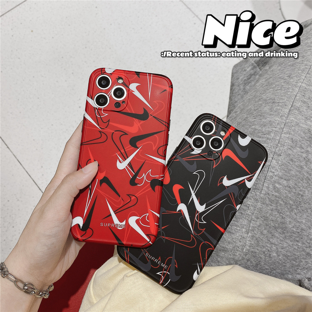 Ốp điện thoại nhựa mềm hình logo hoạt hình thời trang cặp đôi cho iPhone12 mini 11 PRO MAX 7/8plus SE2020 X/XS XR XSMAX | BigBuy360 - bigbuy360.vn