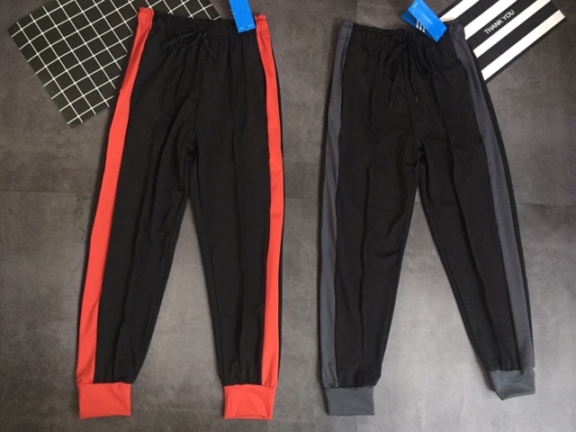 QUẦN JOGGER NỮ PHỐI MÀU CAO CẤP/ VNXK / LIN SPORT