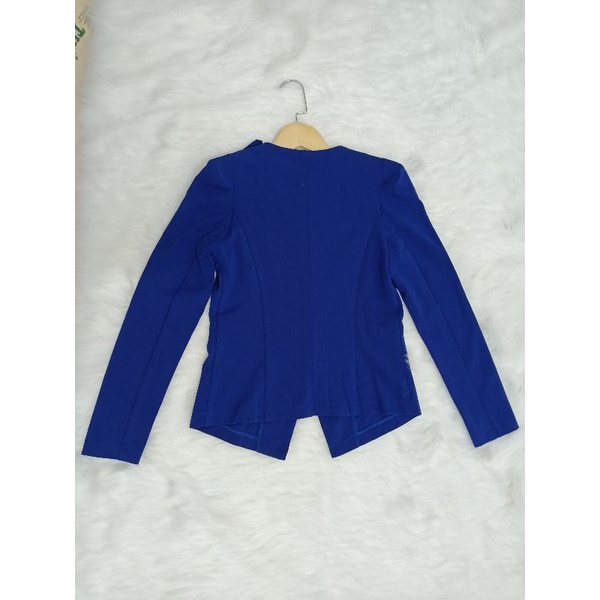 Áo khoác vest nữ màu xanh size S, M