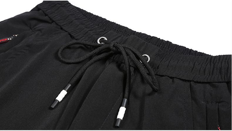 Men's pants thin casual pants sports feet elasticity quick-drying business suits