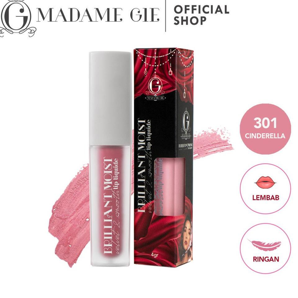 (Hàng Mới Về) Son Kem Lì Mịn Mượt Như Nhung Madame Gie Briliant | BigBuy360 - bigbuy360.vn