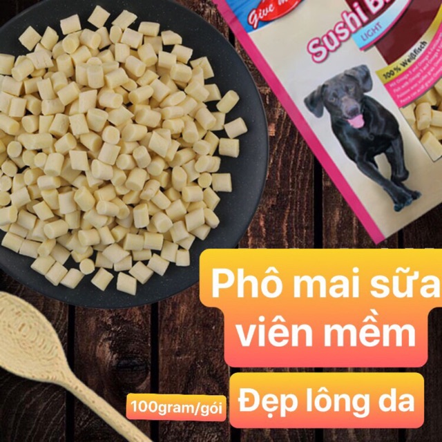 Viên sữa phô mai mềm 100g