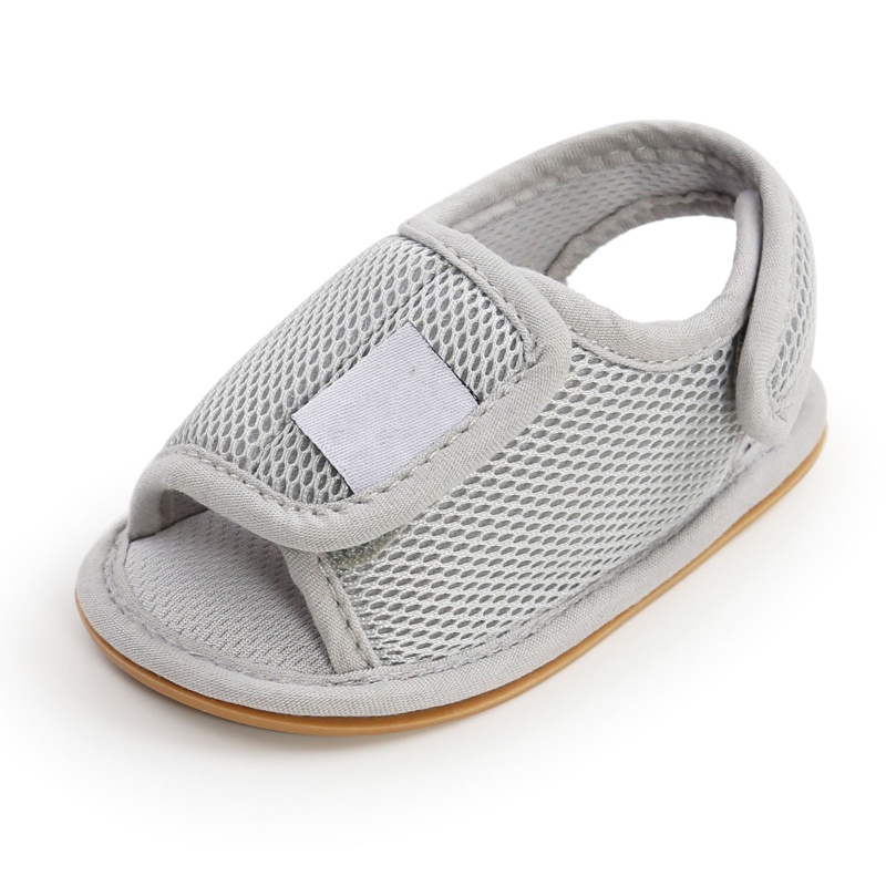 Xăng đan Cotton Đế Mềm Chống Trượt Mùa Hè Cho Bé Trai Gái