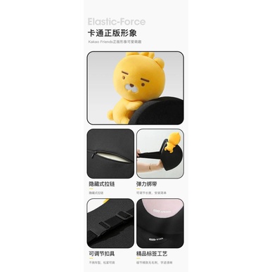 Gối tựa đầu xe hơi hỗ trợ giấc ngủ thiết kế hoạt hình đáng yêu XGQ5