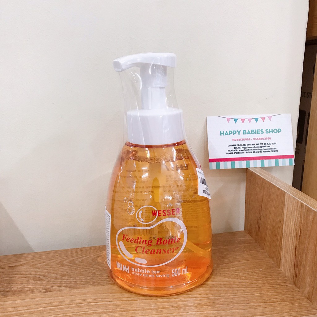 Nước Rửa Bình Wesser 500ml
