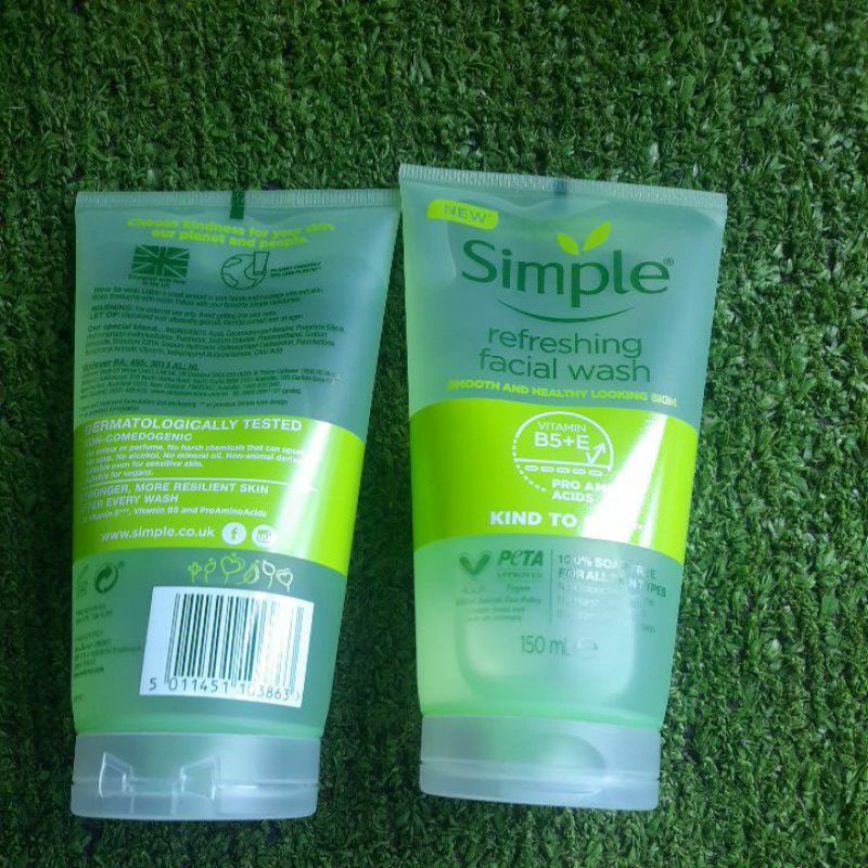 Sữa rửa mặt simple 150ml