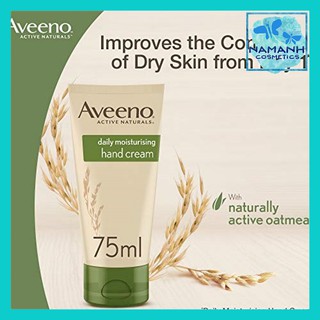 Kem dưỡng da tay Aveeno Daily Moisturising Hand Cream 75 ml – Găng tay bảo vệ rửa tay thường xuyên