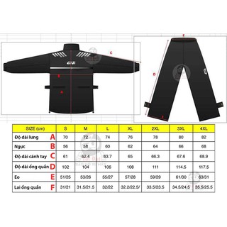 Bộ quần áo mưa GIVI PRS20X siêu nhẹ - Chính hãng GIVI 100%
