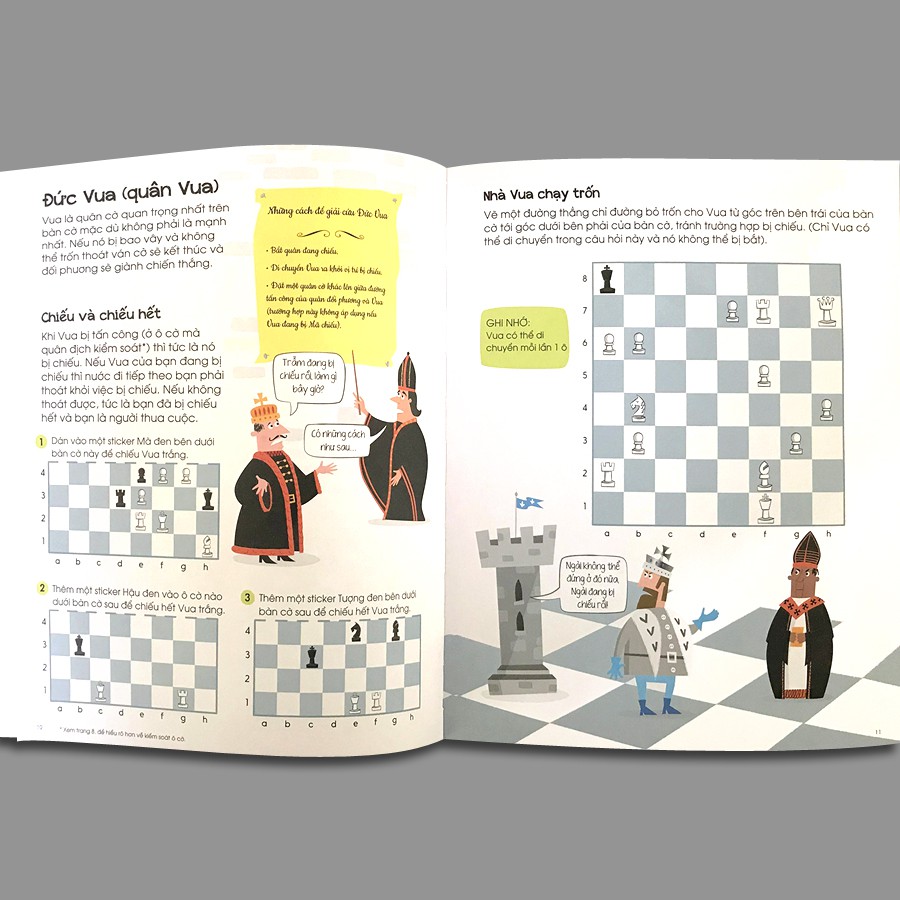 Sách - Chơi cờ vua cùng bé - Ván cờ hoàn chỉnh 3+ (Tập 2)