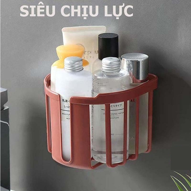 [Decor nhà xinh] Giỏ đựng giấy vệ sinh dán tường tiện ích Việt Nhật đa năng bằng nhựa tiện dụng