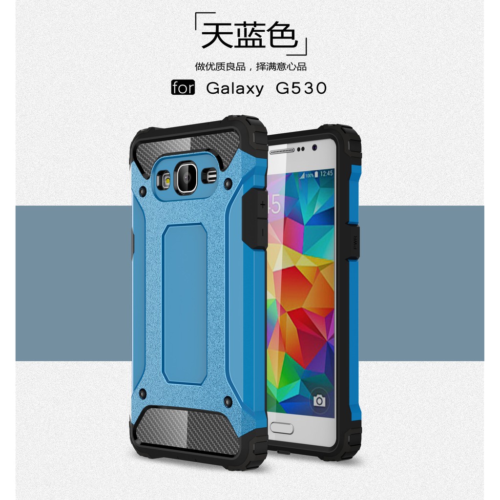 Ốp Lưng Cứng Thiết Kế Chống Sốc Bền Đẹp Có Chân Đỡ Cho Samsung Galaxy J5 J7 2015/G530/Grand Prime