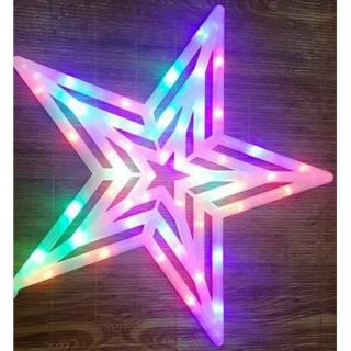 Ngôi Sao Led 5 Tấc Trang Trí Giáng Sinh, Cây Thông, Quán Cafe