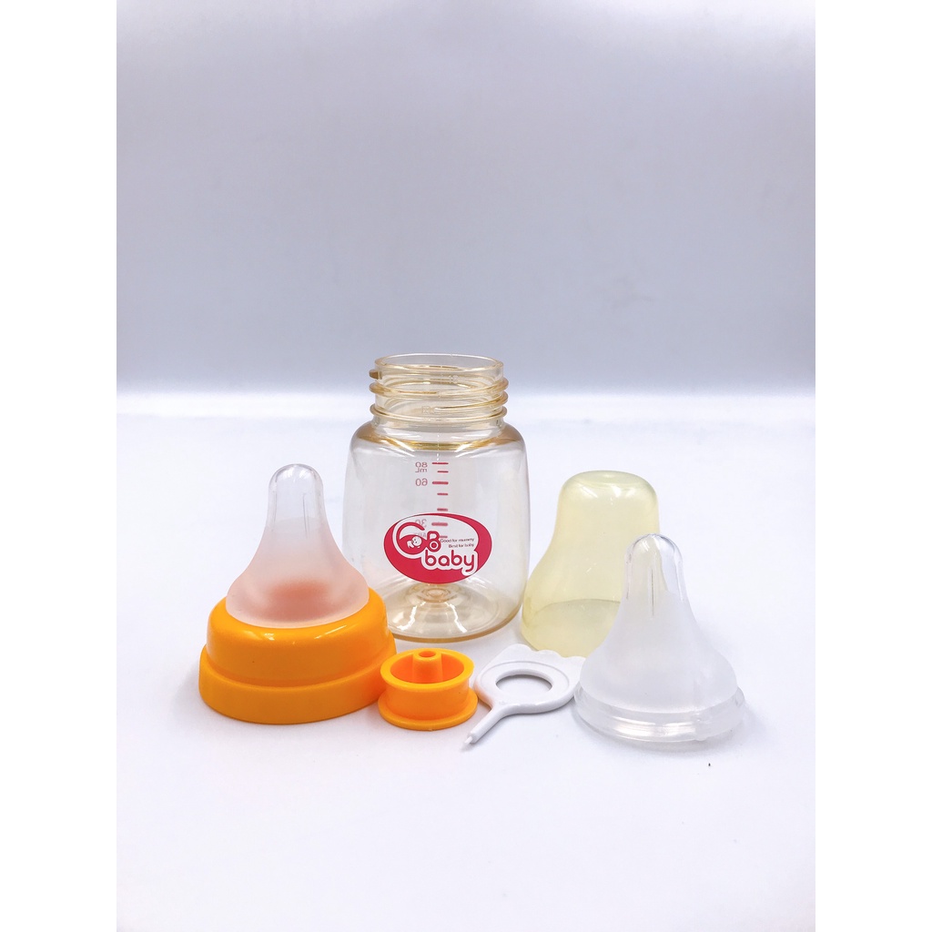 Bình Sữa PPSU GB-Baby Cổ Rộng, Cổ Hẹp 80/120/160ML