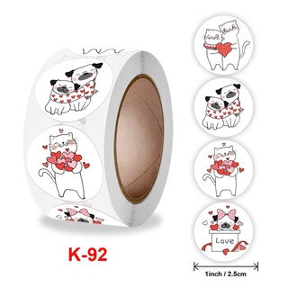 Combo 20 Sticker dán give love dễ thương