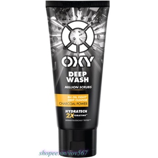 Sữa Rửa Mặt Nam 100G Oxy Deep Wash Sạch Nhơn Có Hạt Massage, Chính Hãng vov567 Cung Cấp.