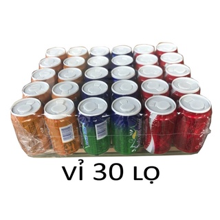 Vỉ 30 Lon Kẹo C Nước Ngọt Cola Fanta Sprite 7up