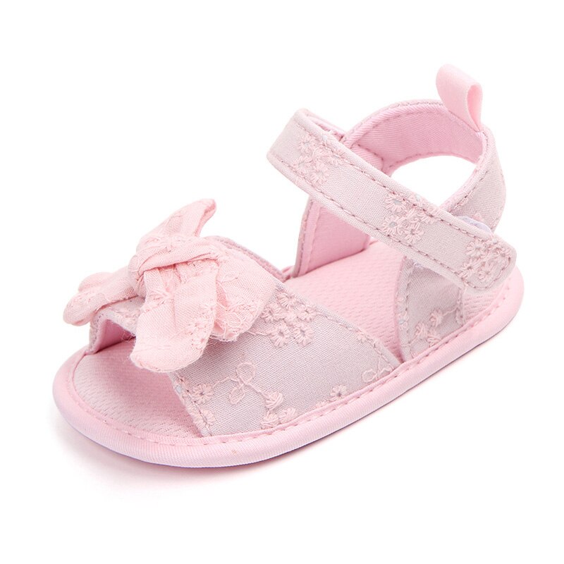 Sandal Chống Trượt Đính Nơ Đáng Yêu Cho Bé Gái