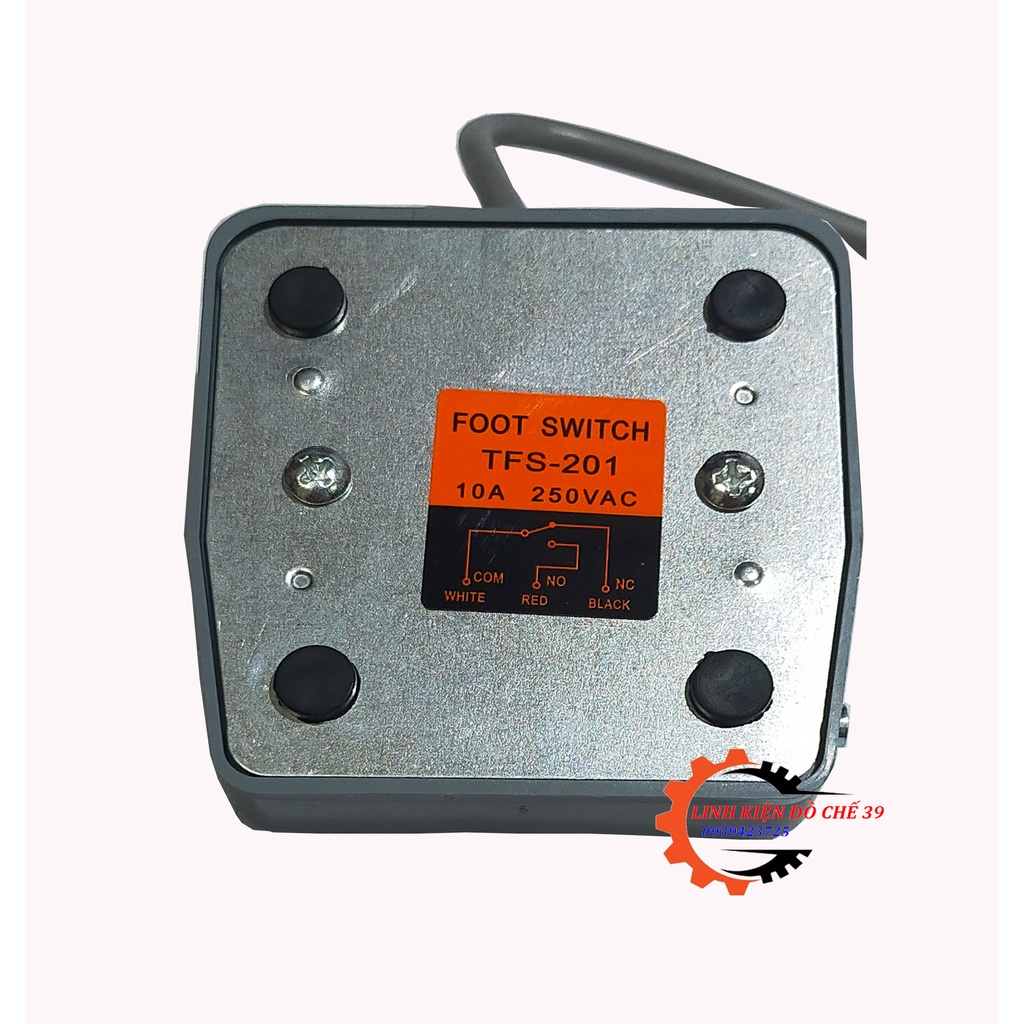 Công tắc bàn đạp chân 250VAC- 10A TFS-201