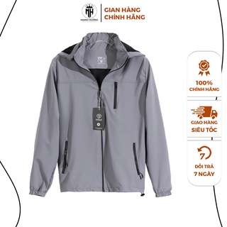 Áo Khoác Gió Nam Nữ MẠNH HƯỜNG 2 Lớp Tráng Bạc Chống Nước Chống Gió
