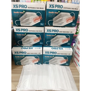 KHẨU TRANG Y TẾ 4 LỚP XS PRO 50 CÁI 1 HỘP