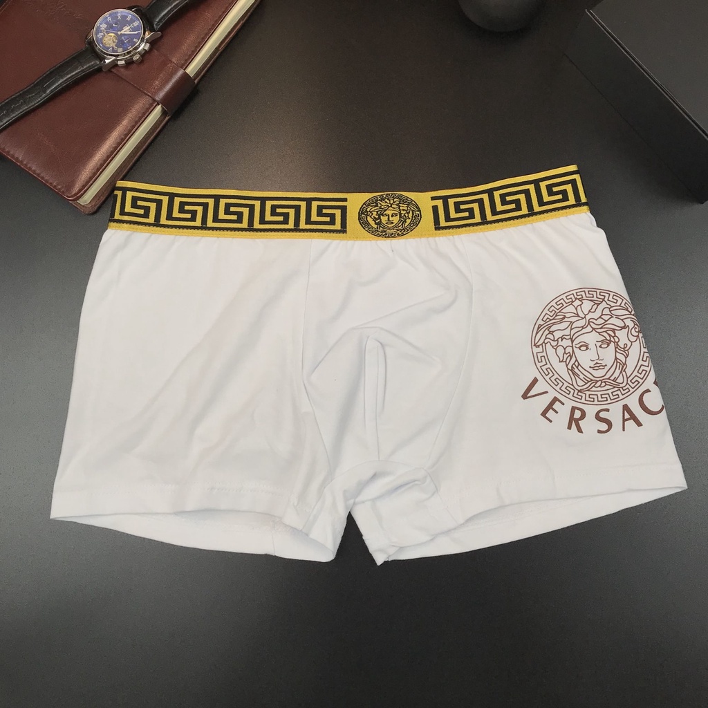 Versace Quần Lót Boxer cotton Mềm Chất Lượng Cao Cho Nam