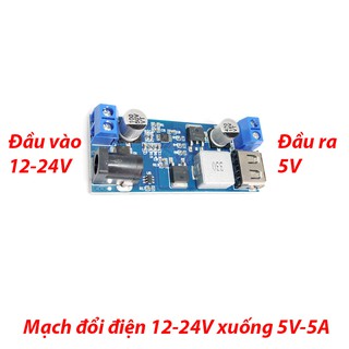 Mạch hạ áp 12-24V xuống 5V