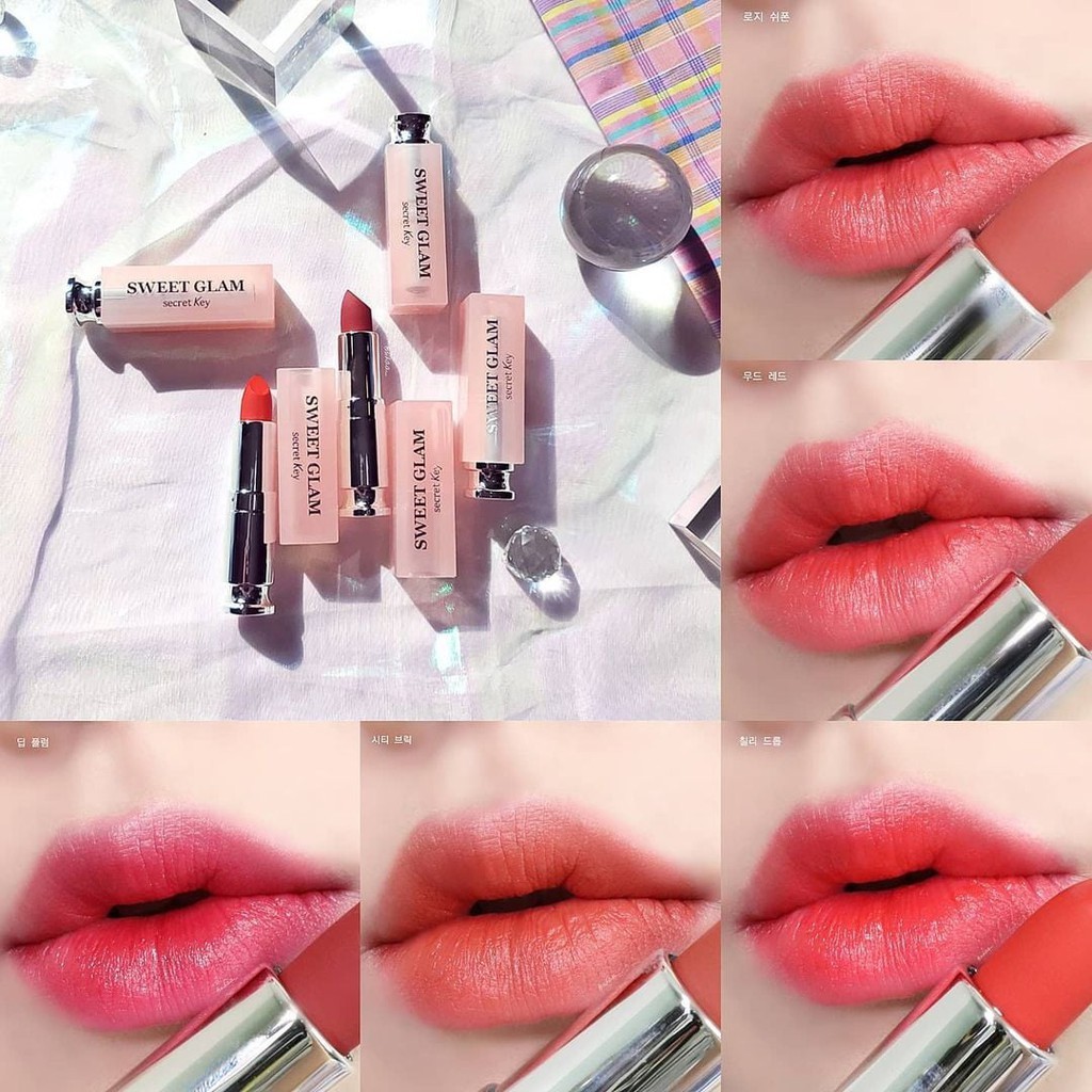 Son Secret Key Sweet Glam The Fit Lipstick