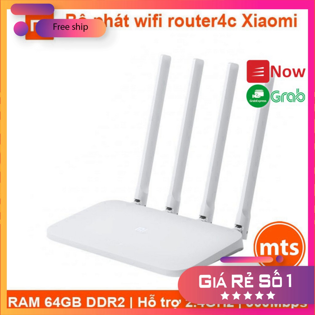 Bộ phát wifi Xiaomi 4C Router có Repeater kích sóng Wifi tiện lợi chính hãng - Minh Tín Shop [ Giao Ngay ] | WebRaoVat - webraovat.net.vn