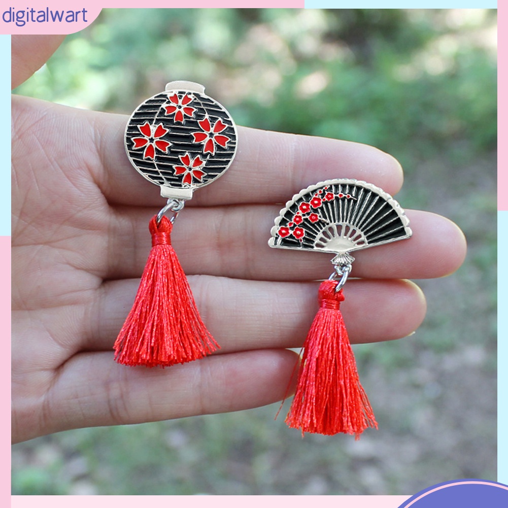 Ghim Cài Áo Hình Quạt / Quả Cherry / Lồng Đèn Kiểu Nhật Bản Dễ Thương