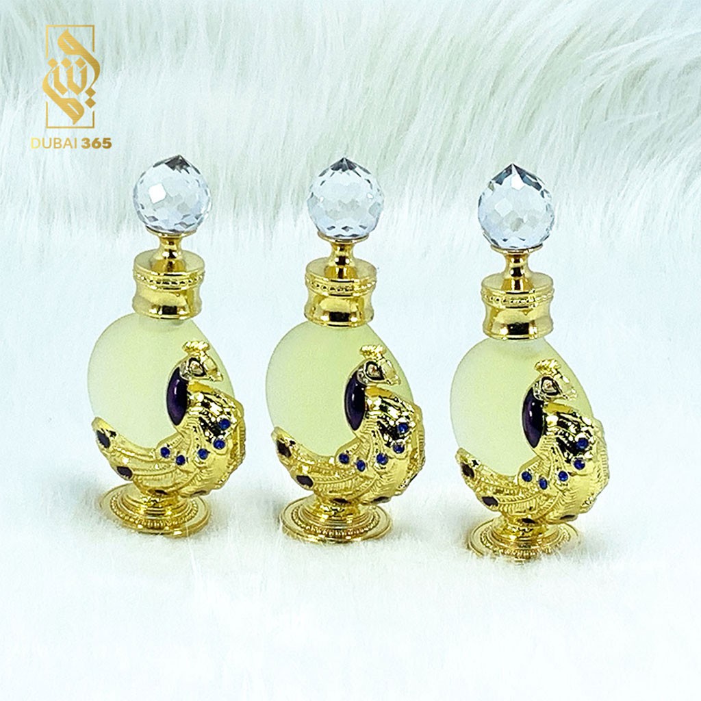 Tinh Dầu Nước Hoa Dubai Con Công Vàng Dành Cho Nữ - 15ml