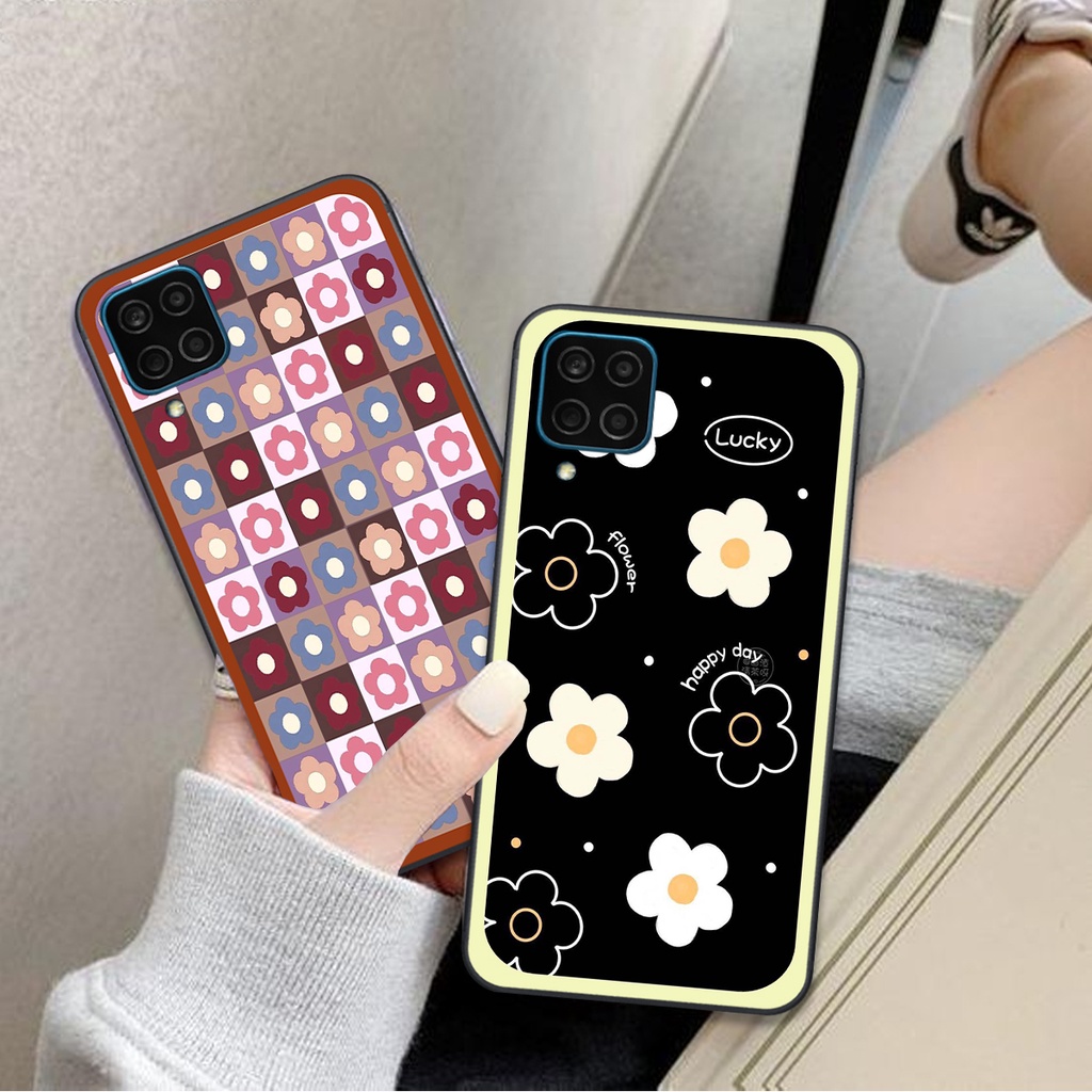 Ốp Samsung A12 / M12 bộ hình cute dễ thương gấu thỏ xinh xắn vẽ tay lạ mắt