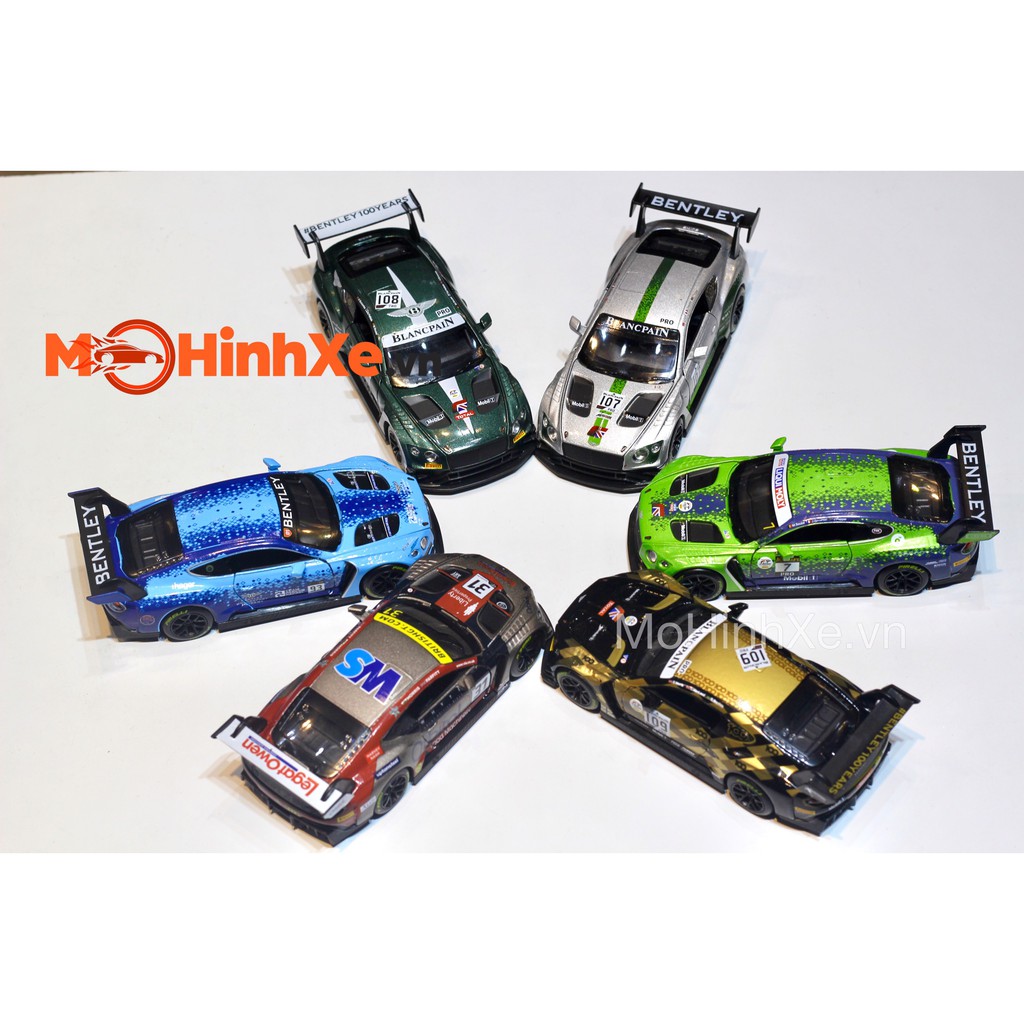 MÔ HÌNH XE BENTLEY CONTINENTAL GT3 BẢN SĂM 1:32 UNI-FORTUNE