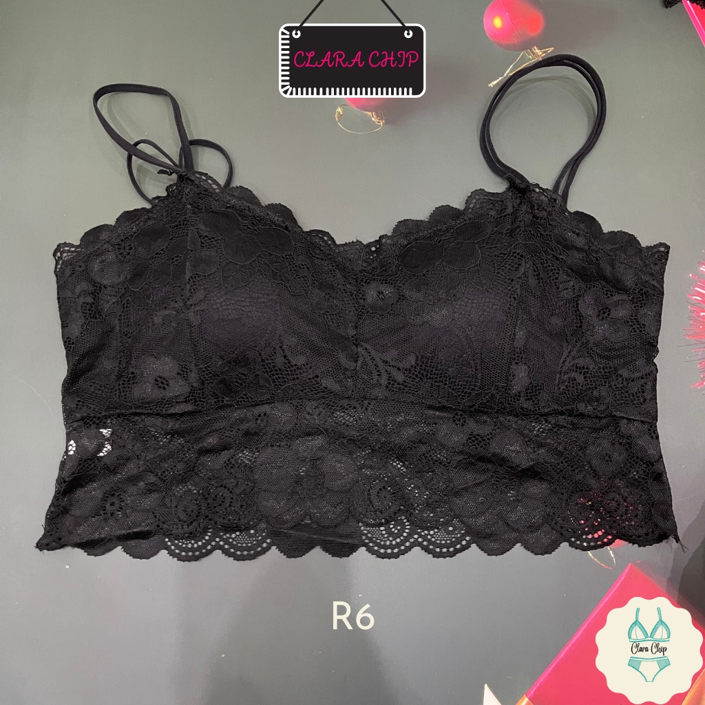 Áo lót Bralette ren gợi cảm, quyến rũ siêu mềm mại, thoải mái, hàng dư các hãng.