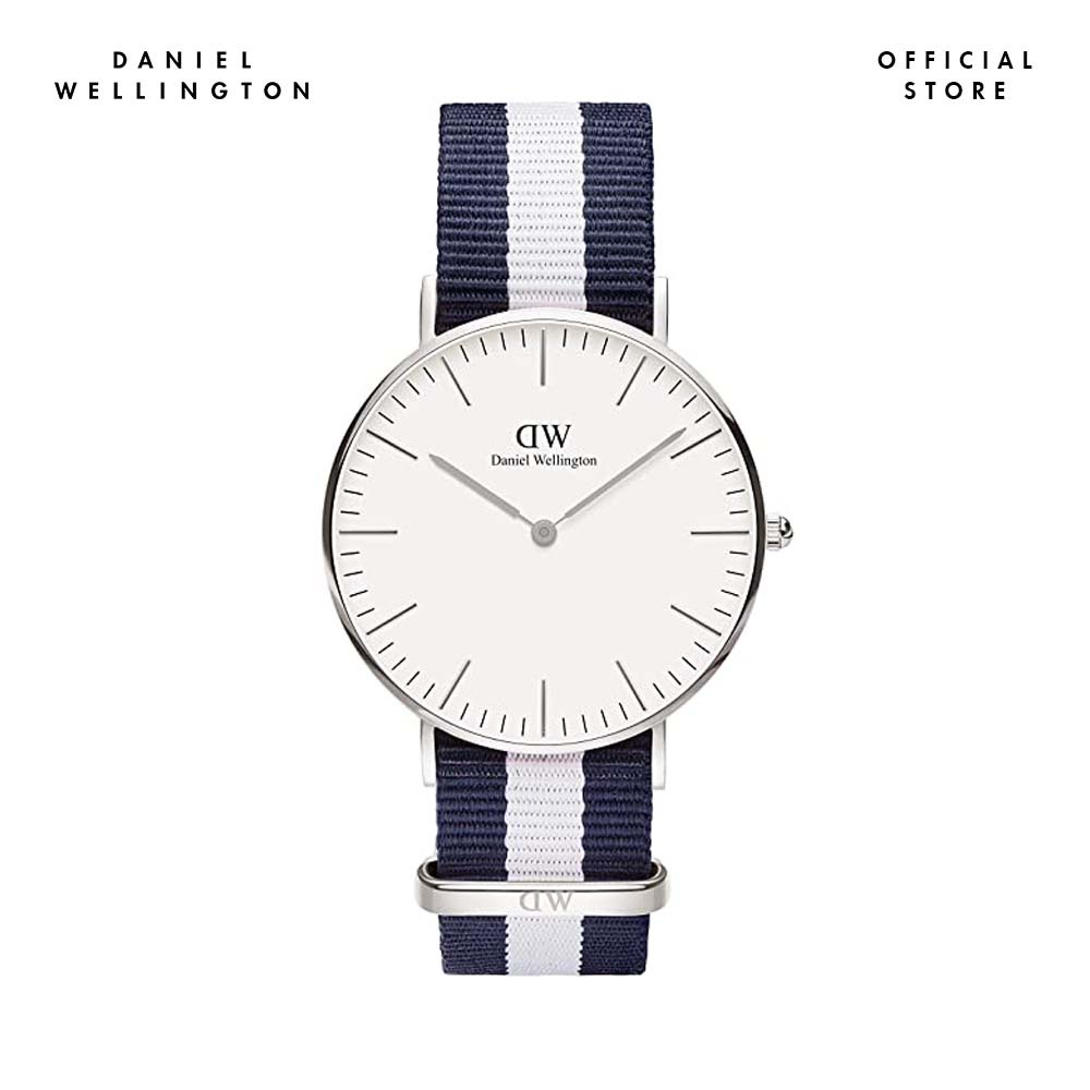 Đồng hồ Nam Daniel Wellington dây Vải nato - Classic Glasgow 36mm DW00100047