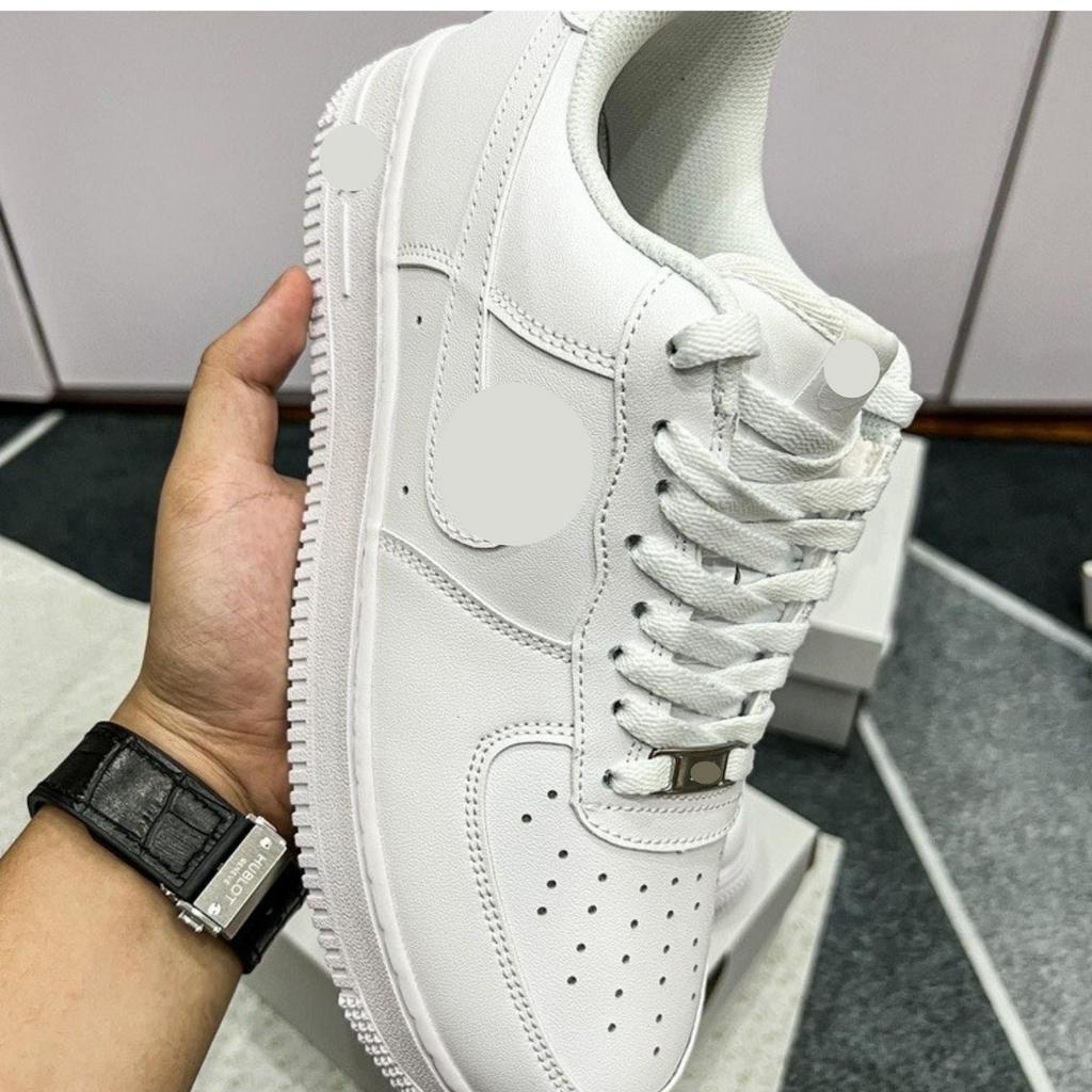 Giày Sneaker Nam Nữ Trắng hàng cao cấp nhập khẩu giá rẻ - Giày thể thao Sami Sneaker êm ái dễ phối đồ - A11