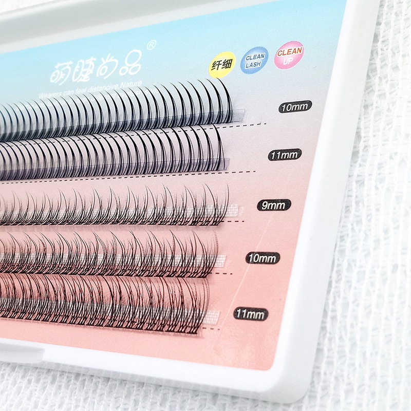 [Hàng mới về] Lông mi giả tây đuôi cá siêu cấp 3D Cong Dày Tự Nhiên Trang Điểm Làm Đẹp